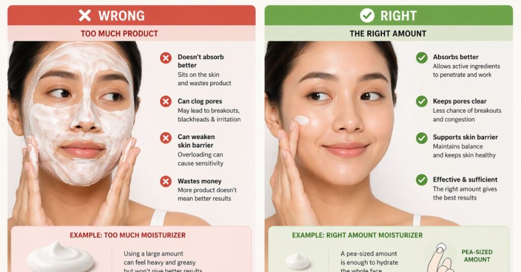 common mistakes using acne moisturizer