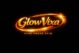 GlowVixa acne prone skin logo with golden text on black background