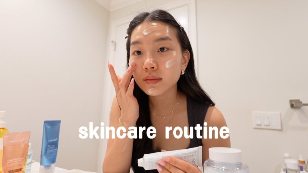 "Step-by-step daily skincare routine guide for healthy, glowing skin."
