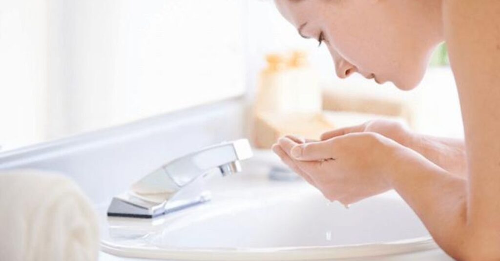 skin care with acne routine for clear healthy glowing skin