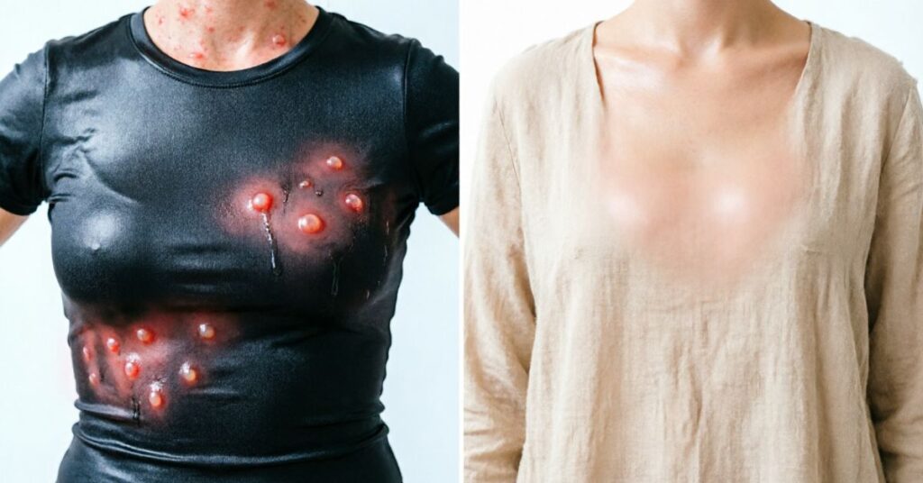tight clothing what causes back acne in females friction skin