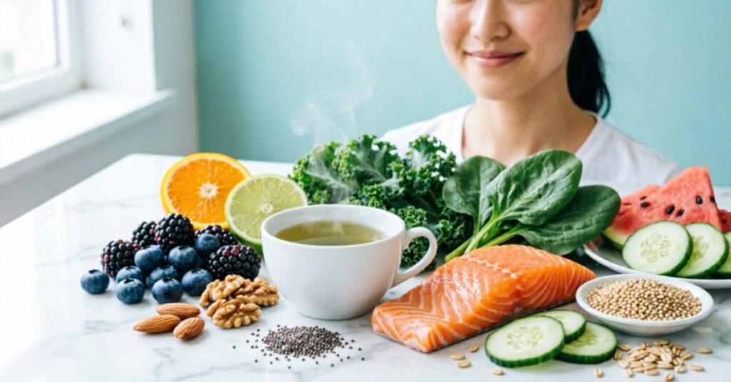 acne friendly foods diet
