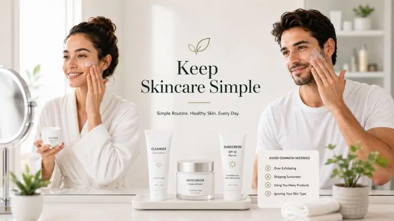 How to avoid mistakes in a fast 5-minute morning skincare routine for working women and men