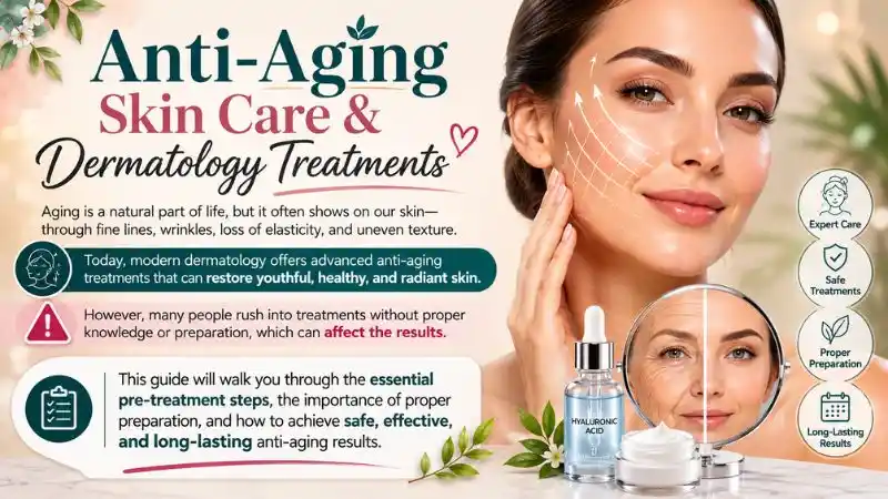 Woman consulting dermatologist before anti-aging skin treatment