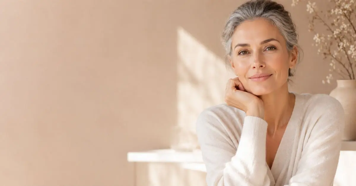 Feather themed beauty banner representing Anti-Aging Procedures: What You Must Do Before Getting Started for skincare and skin rejuvenation treatments concept