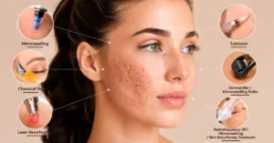 How to Treat Acne Scars with Microneedling, Chemical Peels, Laser Resurfacing, and Other Proven Treatments