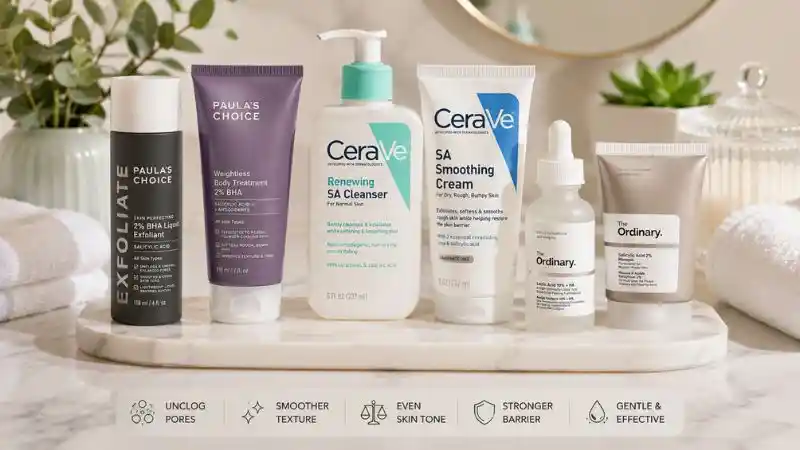 Dermatologist recommended best exfoliator for acne-prone skin brands