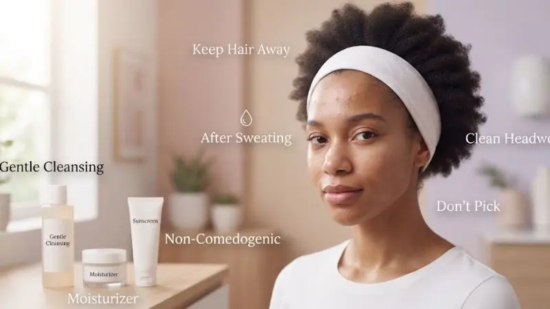 how to prevent future forehead breakouts