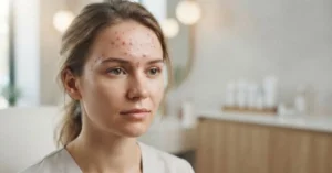 what do breakouts on forehead mean